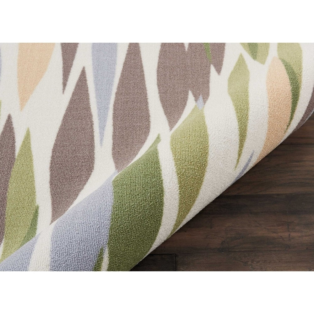 Tapis d'intérieur et d'extérieur moderne et abstrait Waverly Sun N' Shade