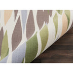 Tapis d'intérieur et d'extérieur moderne et abstrait Waverly Sun N' Shade