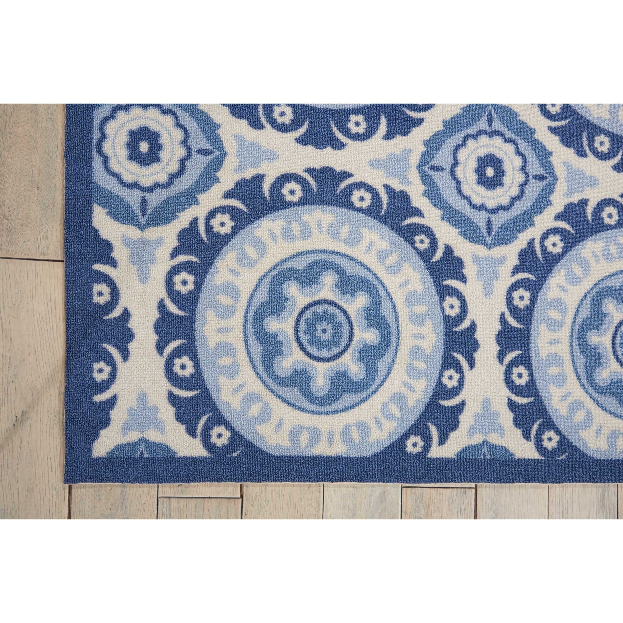 Tapis médaillon bohème d'intérieur et d'extérieur Waverly Sun N' Shade