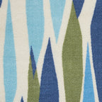 Tapis d'intérieur et d'extérieur moderne et abstrait Waverly Sun N' Shade