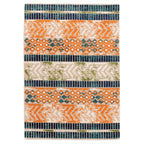 Tapis géométrique d'intérieur/extérieur vieilli World Rug Gallery