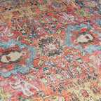 Tapis antidérapant lavable en machine, style transitionnel et vieilli, de la World Rug Gallery