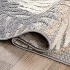 Tapis d'intérieur/extérieur moderne à motif floral tropical World Rug Gallery