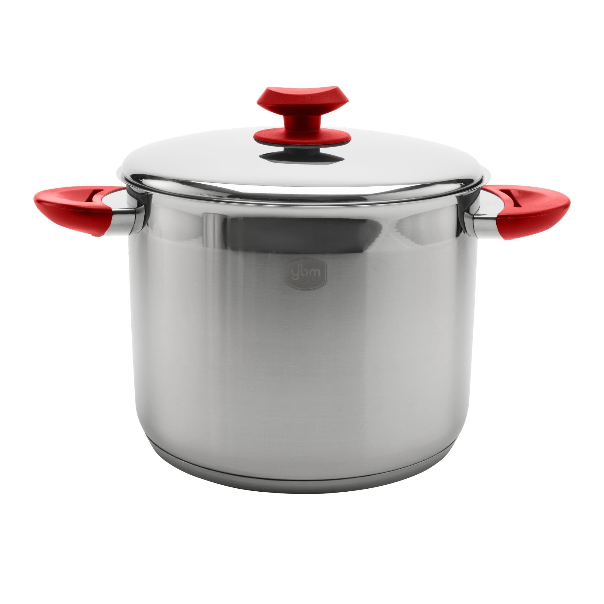 Marmite professionnelle YBM Home en acier inoxydable 18/10, compatible induction