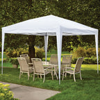 Tente de jardin pop-up Zenova 10' x 10' pour extérieur, tonnelle, fête, mariage