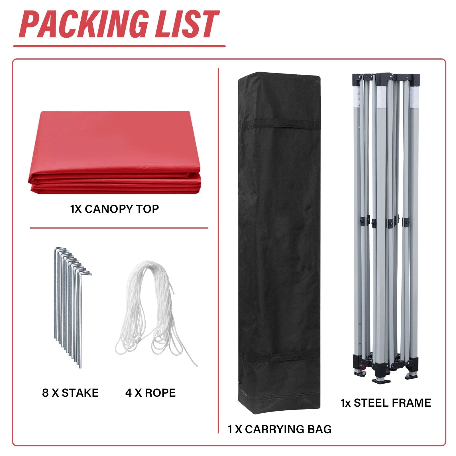 Tente de jardin pop-up Zenova 10' x 10' pour extérieur, tonnelle, fête, mariage