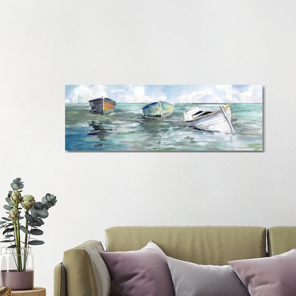 Impression sur toile iCanvas « Pris à marée basse I » par Carol Robinson