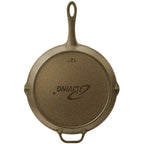 Poêle à frire en fonte polie miroir iLiving Seasoned Modern Heirloom 12 po (2,7/3,7 L)