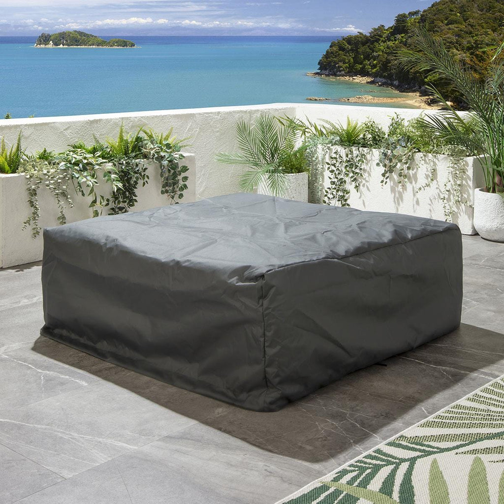 Canapé d'angle de jardin Blow Left-Hand Sunbrella Gris suie 281x247cm