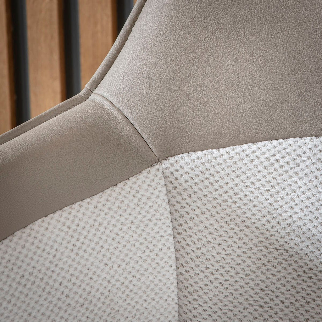 Ensemble de salle à manger rond extensible 8 places Echo &amp; Rudie en céramique blanche