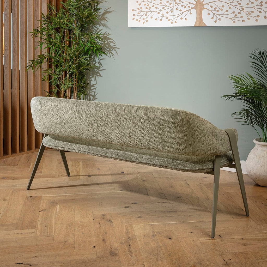 Banc de salle à manger 3 places Freya Ultra-Moderne Vert 180 cm