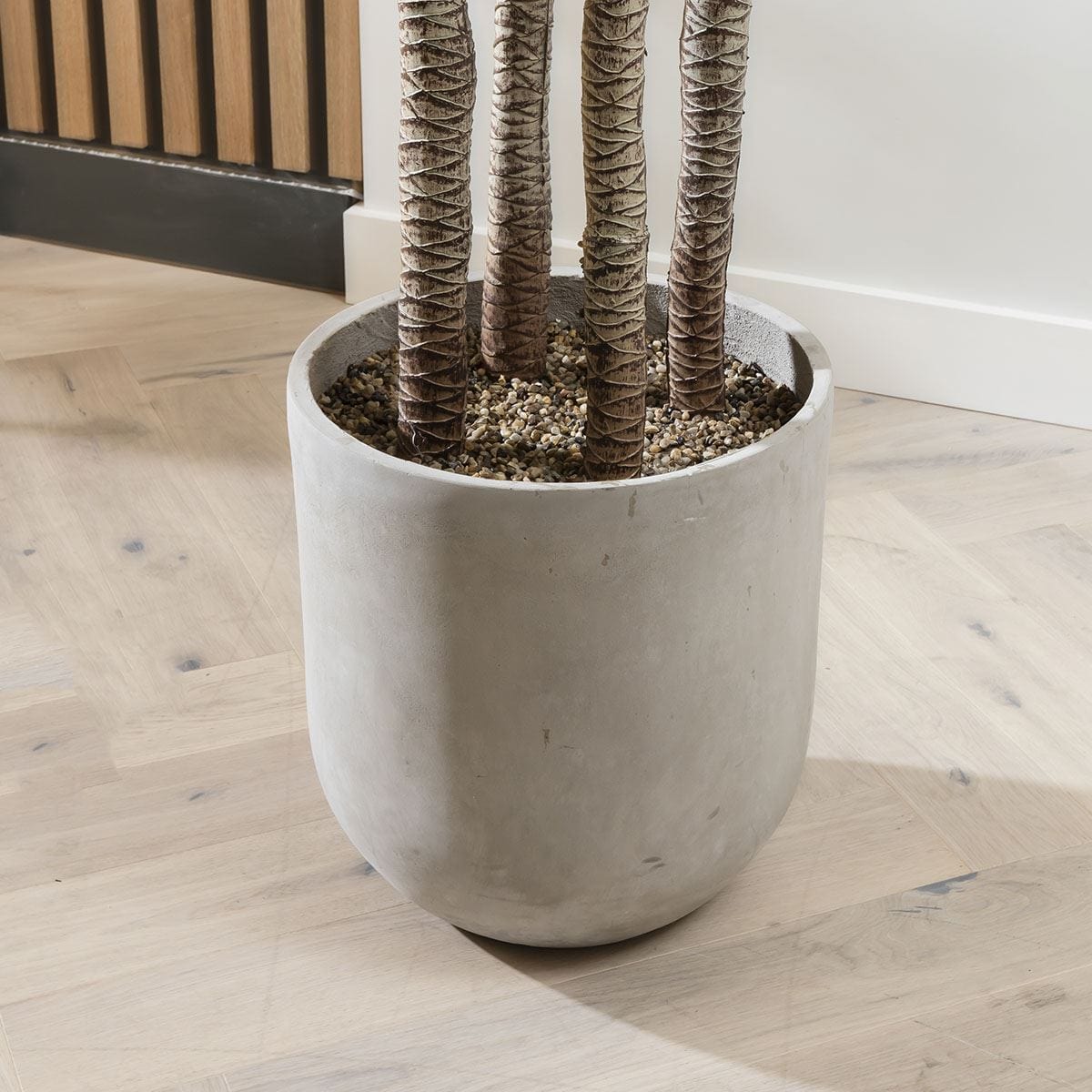 Grand palmier artificiel en pot