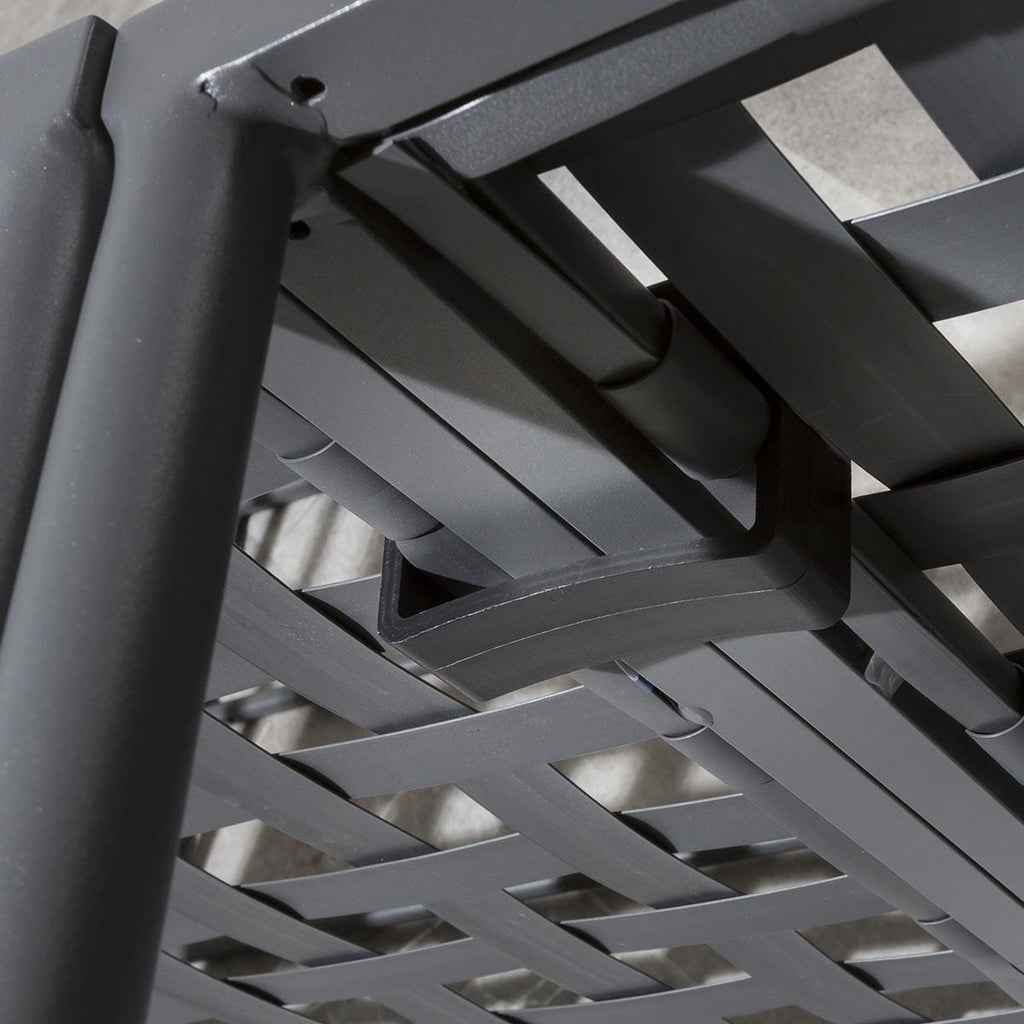 Ensemble canapé d'angle en U Alfie Garden couleur café 288 x 144 cm U7