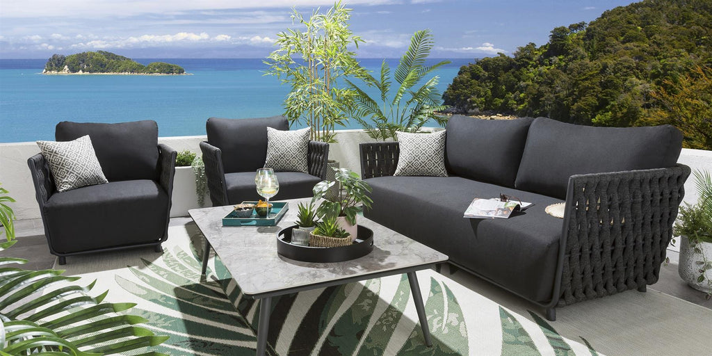 Ensemble canapé et table de jardin Sundowner - Anthracite