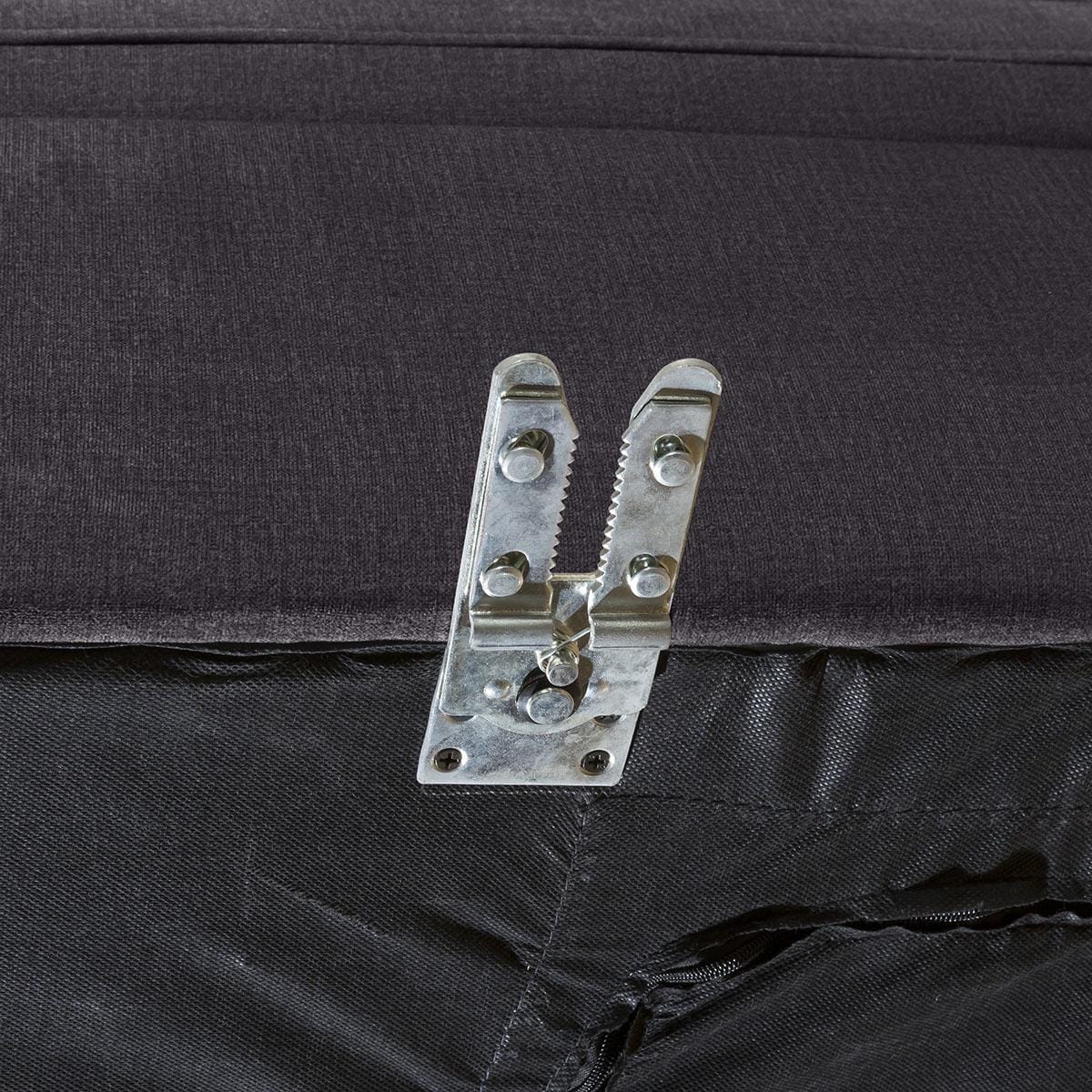 Canapé 2 places Mikey Small, gris foncé, 190 x 95 cm, 2S