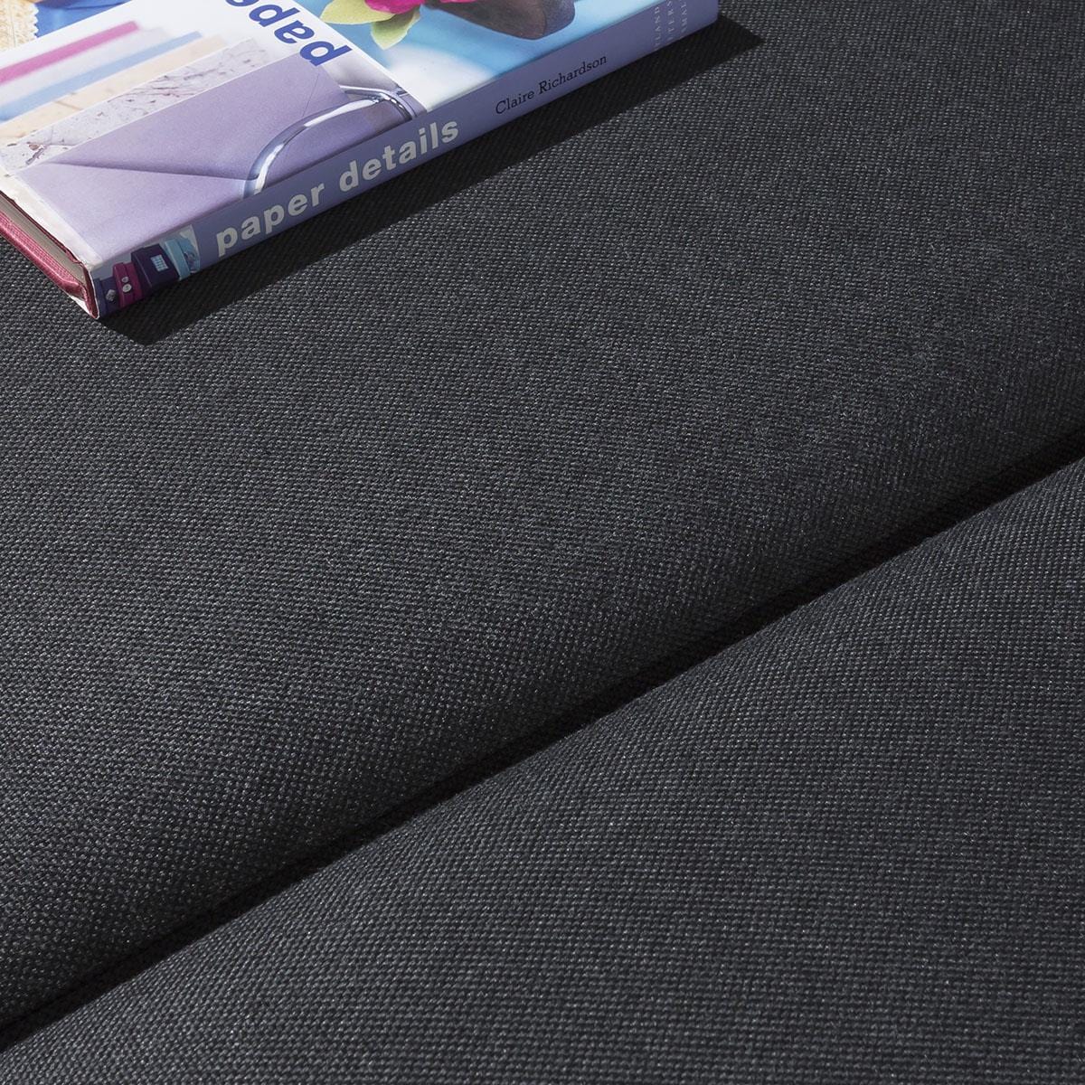 Canapé de jardin 2 places Freddy, couleur anthracite, 160 cm