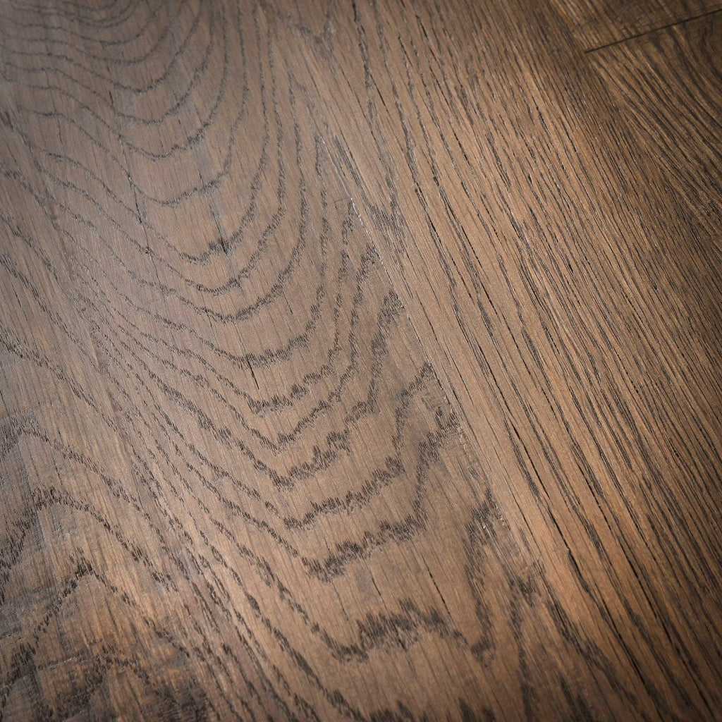 Table de salle à manger Glasgow en bois, 6 places, chêne recyclé, 180 x 90 cm