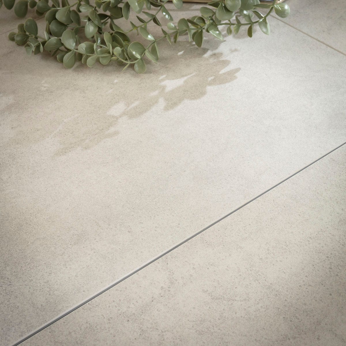 Ensemble de salle à manger rond extensible 4 places Piper &amp; Venus en céramique verte et gris clair