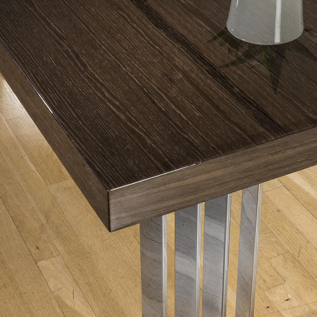 Quatropi Designer Large Darcy 2200 x 800 Desk Table Smoked Oak