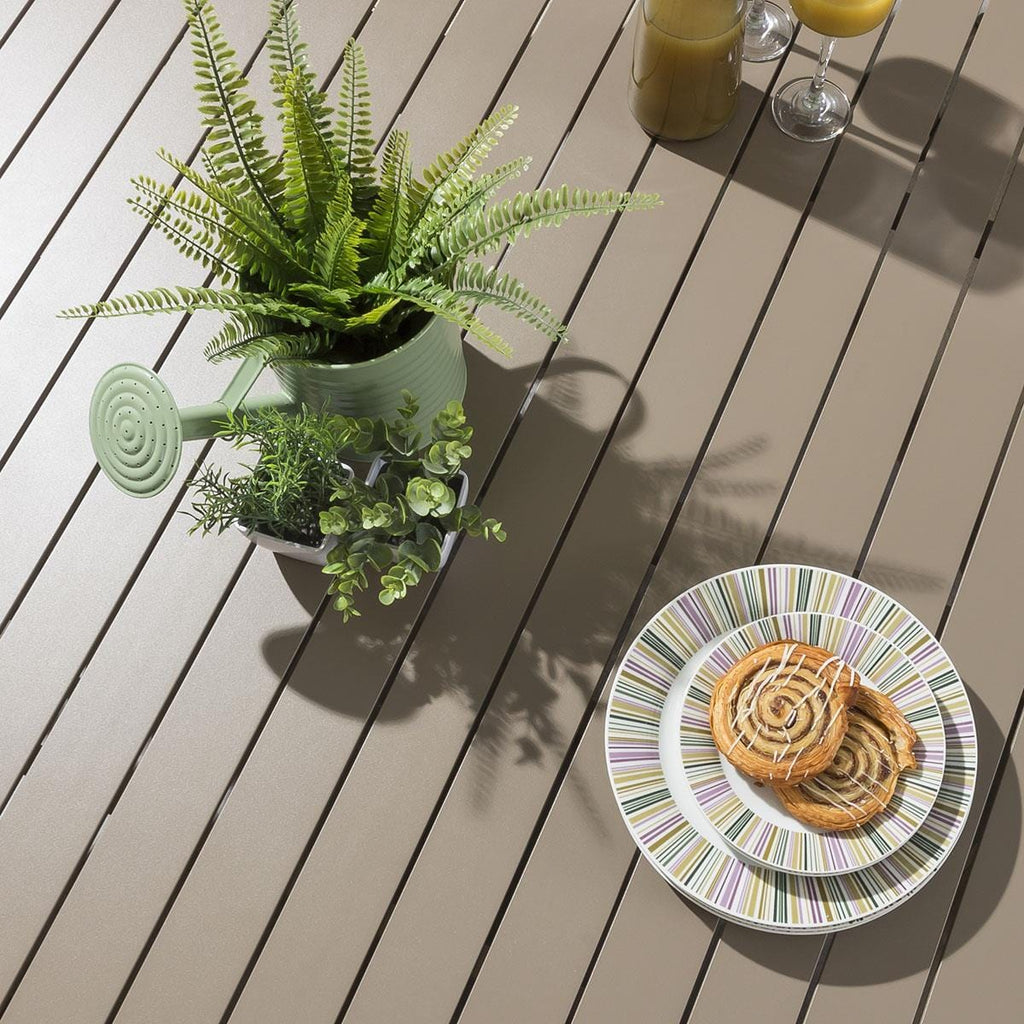 Table de salle à manger ronde Sun Garden 150 cm beige