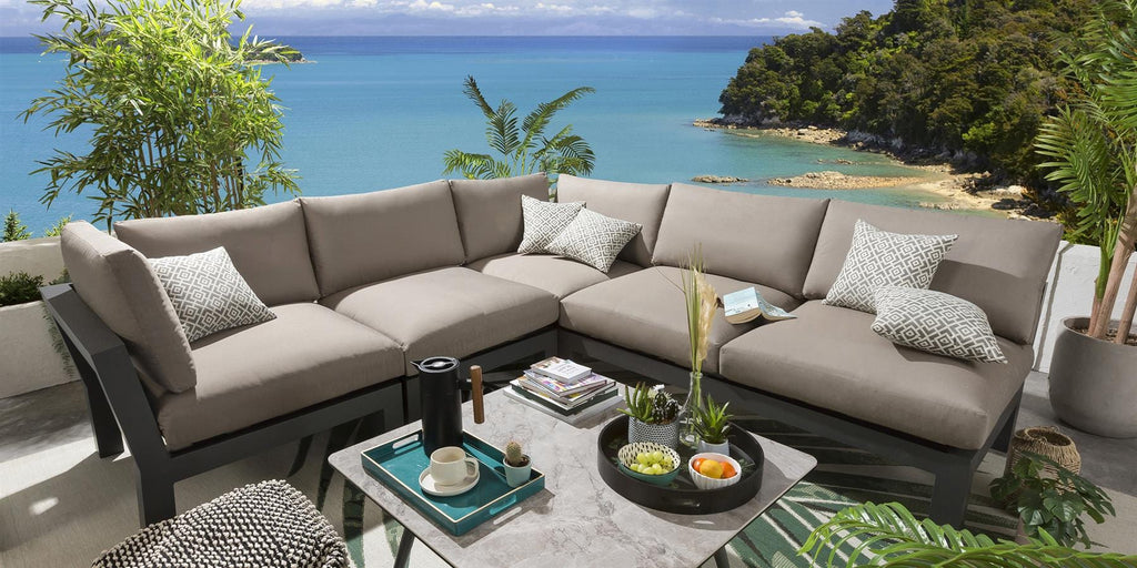 Zara Modular Corner Section Coffee 93cm